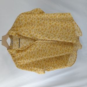 Madewell Hilltop Shirt in Piccola Floral Print